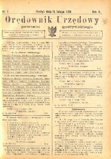 Orędownik Urzędowy Powiatu Gostyńskiego 1926.02.10 R. 8 Nr 11