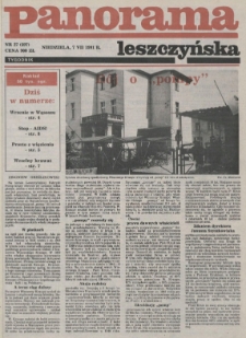 Panorama Leszczyńska 1991.07.07 R.13 Nr27(597)