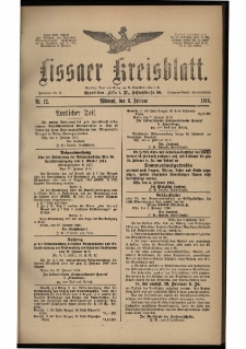 Lissaer Kreisblatt. 1916.02.09 Nr 12