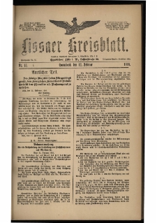 Lissaer Kreisblatt. 1916.02.12 Nr 13