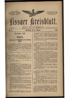 Lissaer Kreisblatt. 1916.02.19 Nr 15