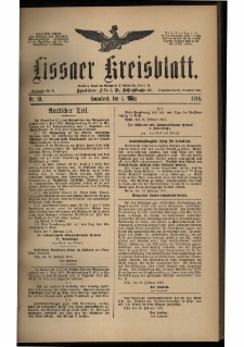 Lissaer Kreisblatt. 1916.03.04 Nr 19