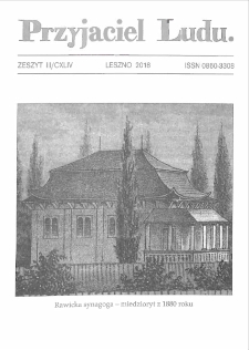 Przyjaciel Ludu 2018 R.33 Nr 3