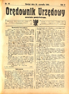 Orędownik Urzędowy Powiatu Gostyńskiego 1926.06.26 R. 8 Nr 50