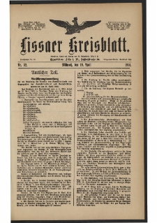 Lissaer Kreisblatt. 1916.04.19 Nr 32