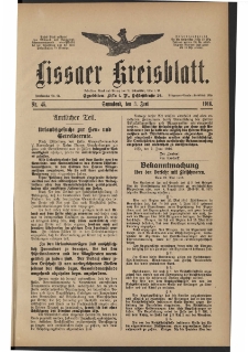 Lissaer Kreisblatt. 1916.06.03 Nr 45