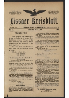 Lissaer Kreisblatt. 1916.06.10 Nr 47