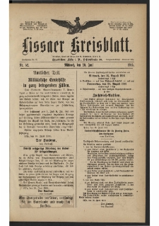 Lissaer Kreisblatt. 1916.07.01 Nr 53