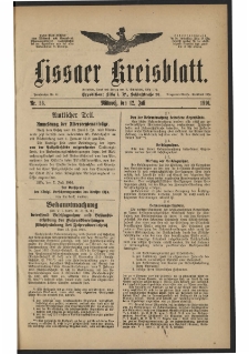 Lissaer Kreisblatt. 1916.07.12 Nr 56