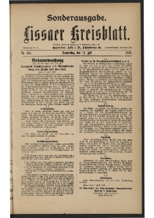 Lissaer Kreisblatt. 1916.07.13 Nr 56a