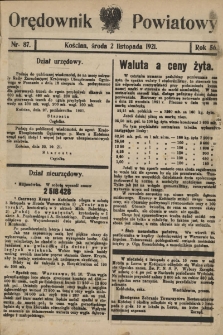 Orędownik Powiatowy (Kościan) 1921.11.02 R.56 Nr 87
