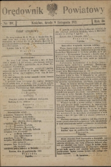 Orędownik Powiatowy (Kościan) 1921.11.09 R.56 Nr 89