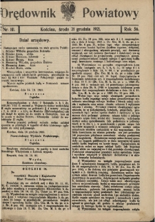 Orędownik Powiatowy (Kościan) 1921.12.21 R.56 Nr 101