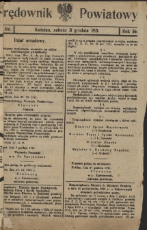 Orędownik Powiatowy (Kościan) 1921.12.31 R.56 Nr 104