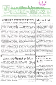 Przegląd G&oacute;rowski 1992.02.29 R.2 Nr 4(15)