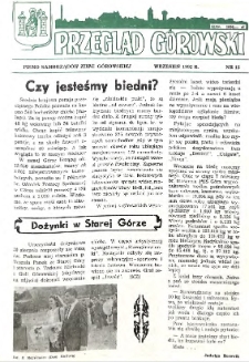 Przegląd G&oacute;rowski 1992.09 R.2 Nr 15(26)