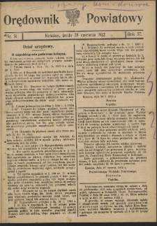 Orędownik Powiatowy (Kościan) 1922.06.28 R.57 Nr 51