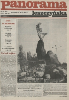 Panorama Leszczyńska 1991.11.10 R.13 Nr45(615)