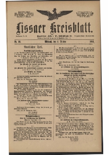 Lissaer Kreisblatt. 1916.10.04 Nr 80