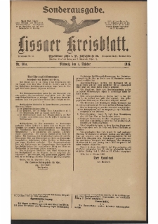 Lissaer Kreisblatt. 1916.10.04 Nr 80a