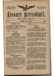 Lissaer Kreisblatt. 1916.10.11 Nr 82