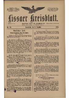 Lissaer Kreisblatt. 1916.12.09 Nr 99
