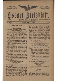 Lissaer Kreisblatt. 1916.12.30 Nr 104