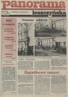 Panorama Leszczyńska 1991.12.15 R.13 Nr50(620)