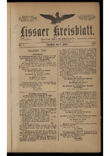 Lissaer Kreisblatt. 1917.01.06 Nr 2