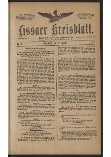 Lissaer Kreisblatt. 1917.01.27 Nr 8
