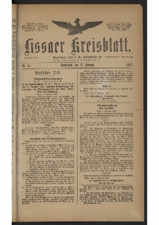 Lissaer Kreisblatt. 1917.02.17 Nr 14