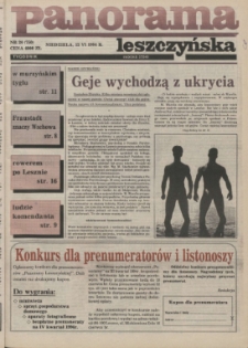 Panorama Leszczyńska 1994.06.12 R.16 Nr24(750)