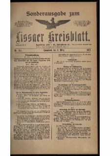 Lissaer Kreisblatt. 1917.03.03 Nr 18a