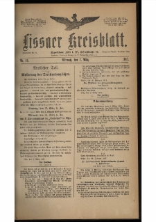 Lissaer Kreisblatt. 1917.03.07 Nr 19
