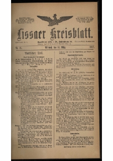 Lissaer Kreisblatt. 1917.03.14 Nr 21