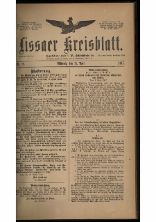Lissaer Kreisblatt. 1917.04.11 Nr 29