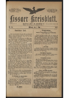 Lissaer Kreisblatt. 1917.05.02 Nr 35