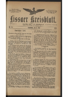 Lissaer Kreisblatt. 1917.05.05 Nr 36