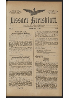 Lissaer Kreisblatt. 1917.05.09 Nr 37