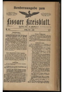 Lissaer Kreisblatt. 1917.06.01 Nr 43a