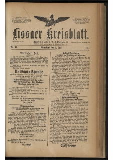 Lissaer Kreisblatt. 1917.06.02 Nr 44