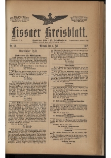 Lissaer Kreisblatt. 1917.07.04 Nr 53