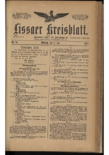 Lissaer Kreisblatt. 1917.07.11 Nr 55