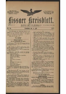 Lissaer Kreisblatt. 1917.07.14 Nr 56