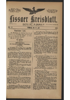 Lissaer Kreisblatt. 1917.07.18 Nr 57