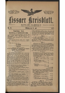 Lissaer Kreisblatt. 1917.07.25 Nr 59