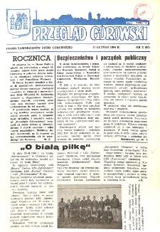 Przegląd G&oacute;rowski 1994.02.15 R.4 Nr 3(60)