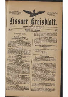 Lissaer Kreisblatt. 1917.09.01 Nr 70