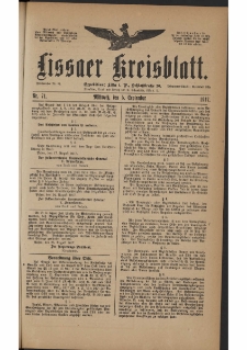 Lissaer Kreisblatt. 1917.09.05 nr 71