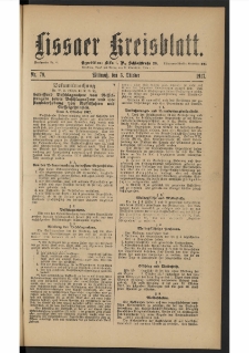 Lissaer Kreisblatt. 1917.10.03 Nr 79